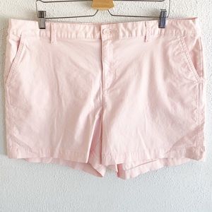 A New Day Pink Chino Shorts Plus Size 18 Target